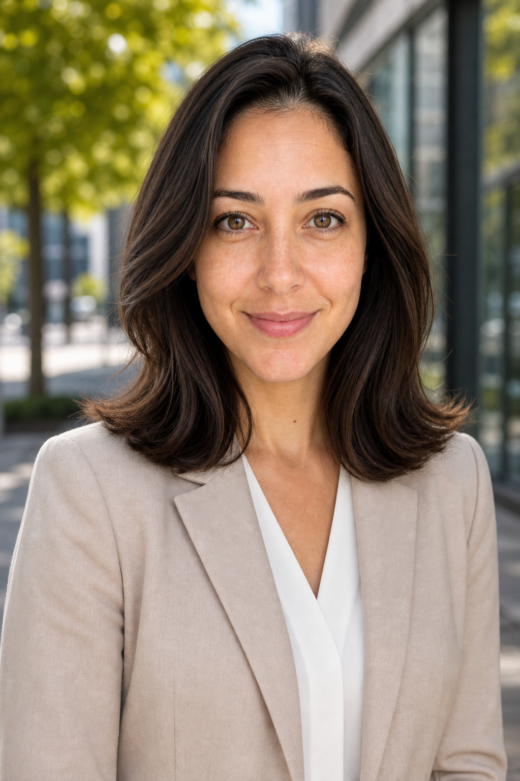 Outdoor Business AI generated headshot