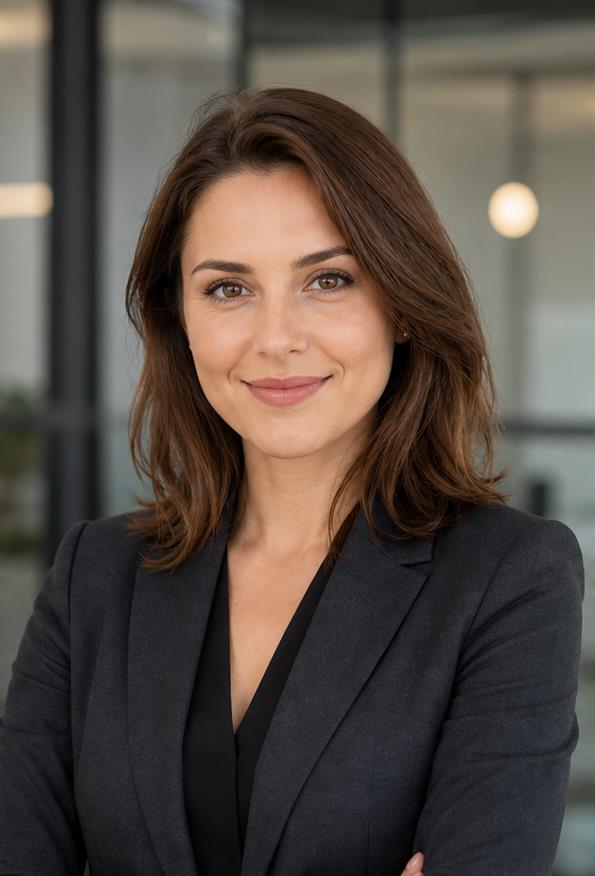 Corporate Studio AI headshot example