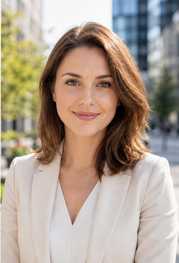 Outdoor Business AI headshot example